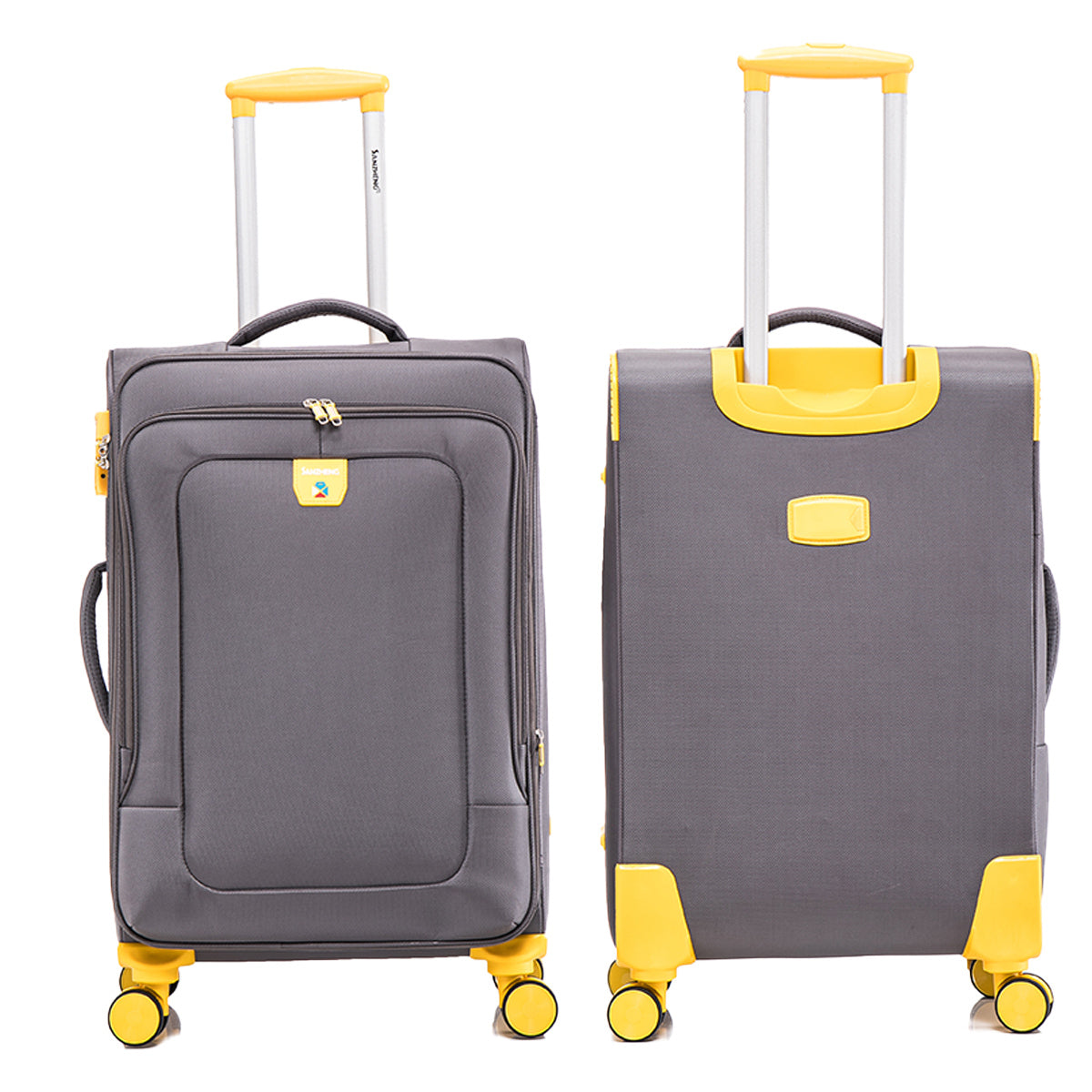 Four-piece fabric luggage set,  suitcase for travel, school and business trip (20/24/28/32in)