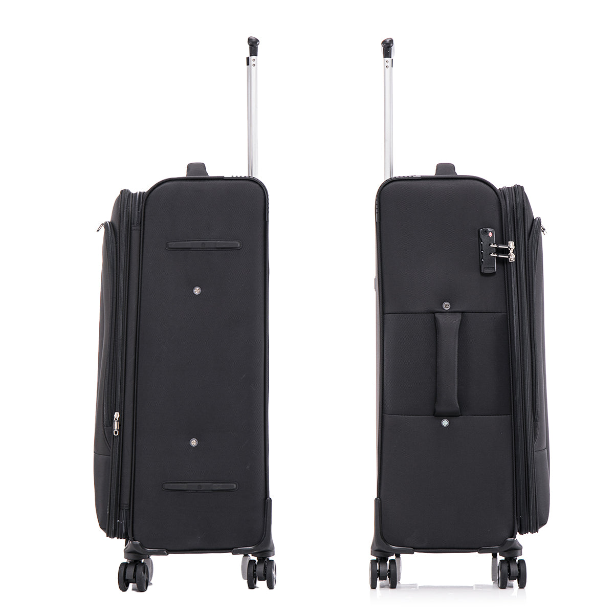 Four-piece fabric luggage set,  suitcase for travel, school and business trip (20/24/28/32in)