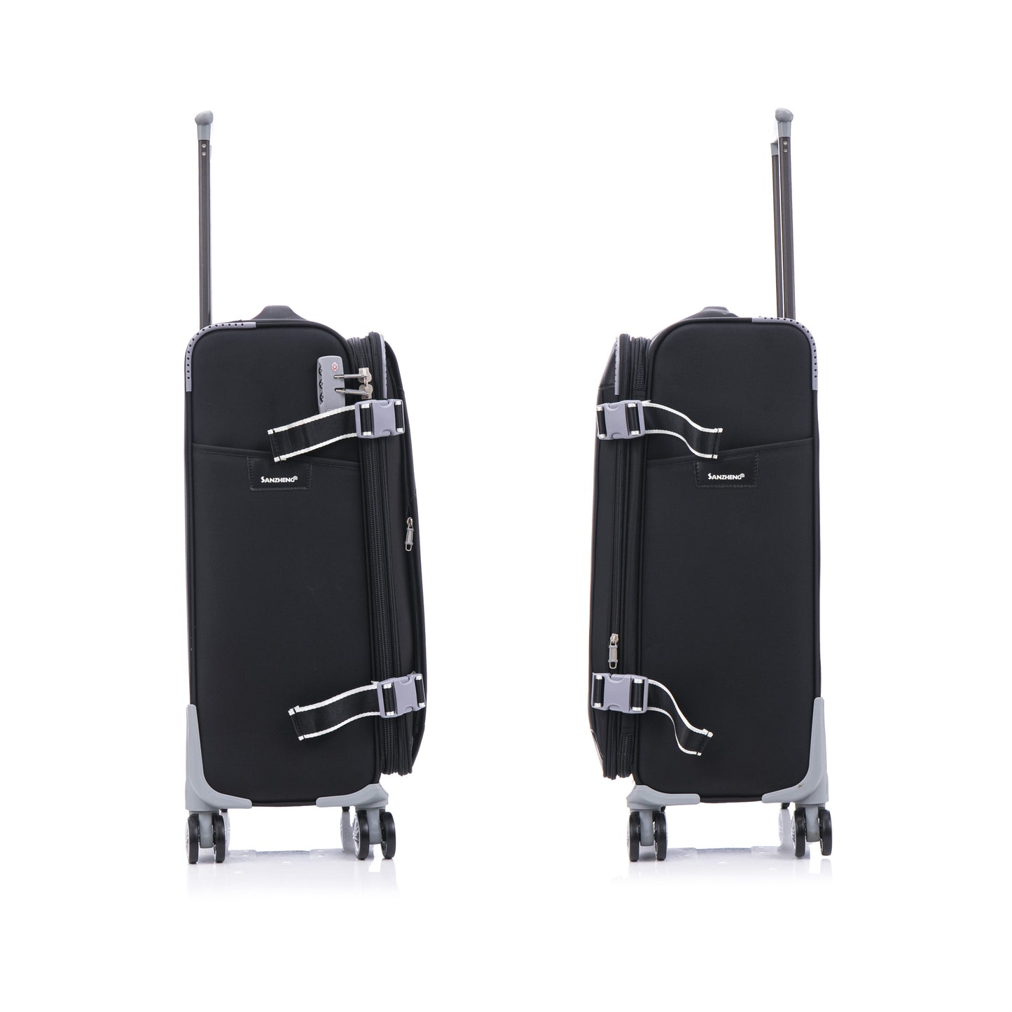 Softside Upright Luggage Set , Lightweight,4-Piece (20//24/28/32)