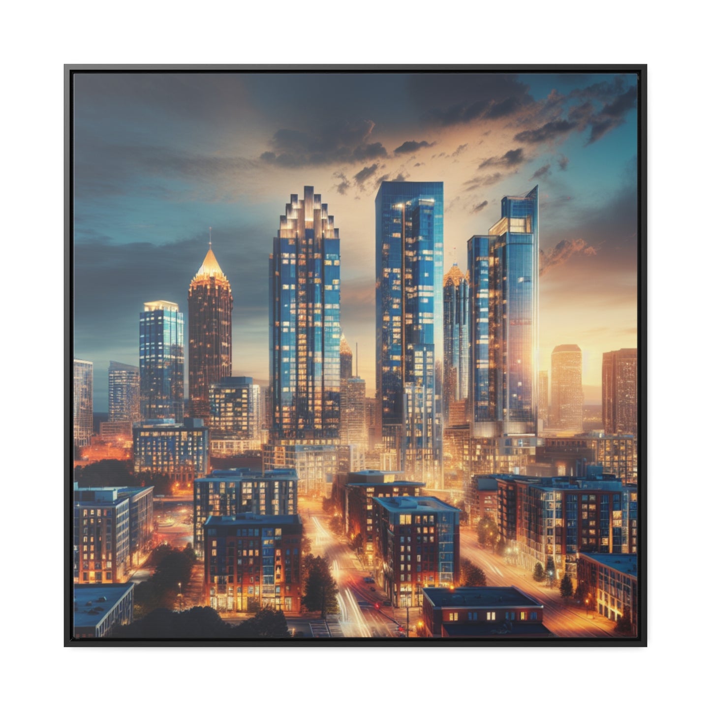 Gallery Canvas Wraps, Square Frame