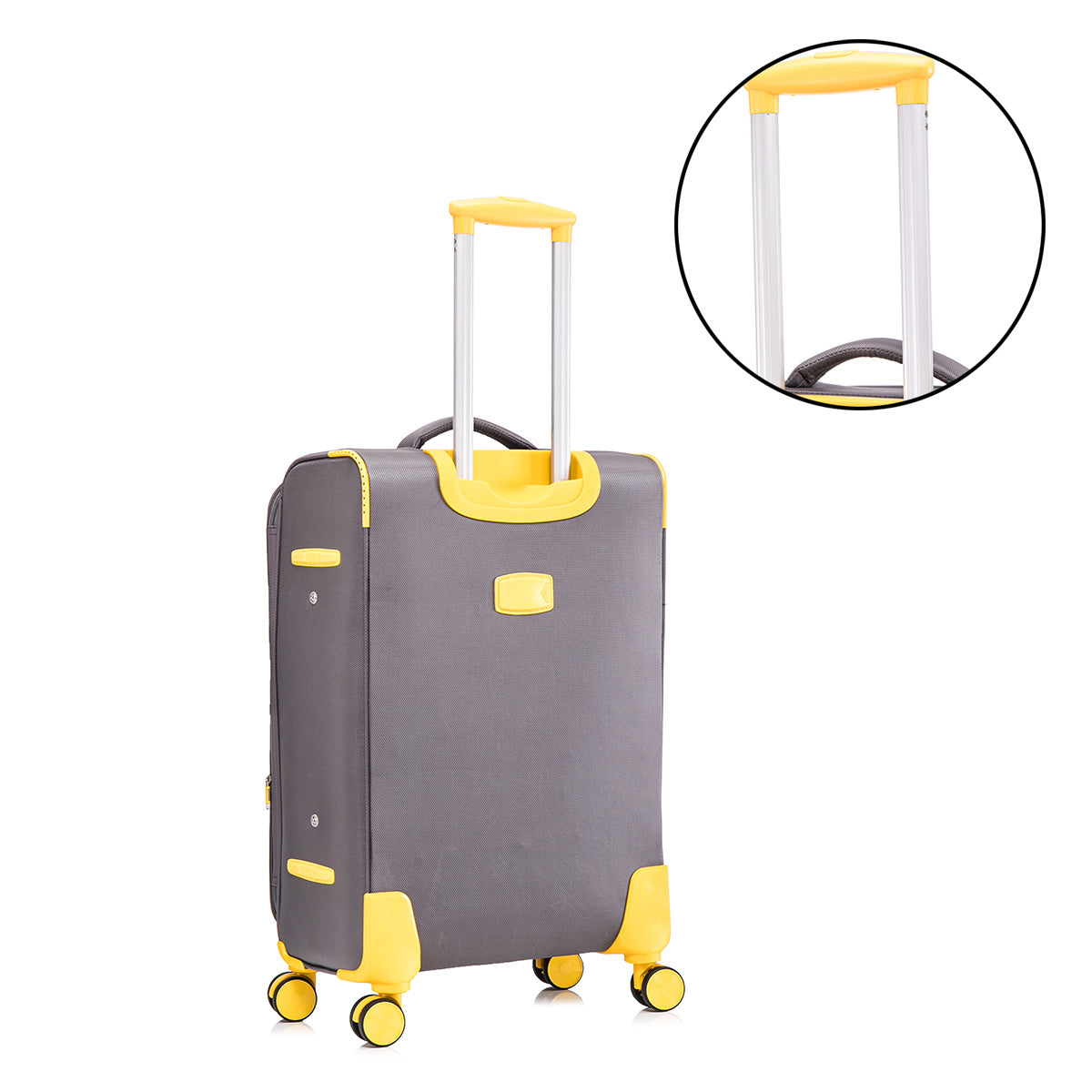 Four-piece fabric luggage set,  suitcase for travel, school and business trip (20/24/28/32in)