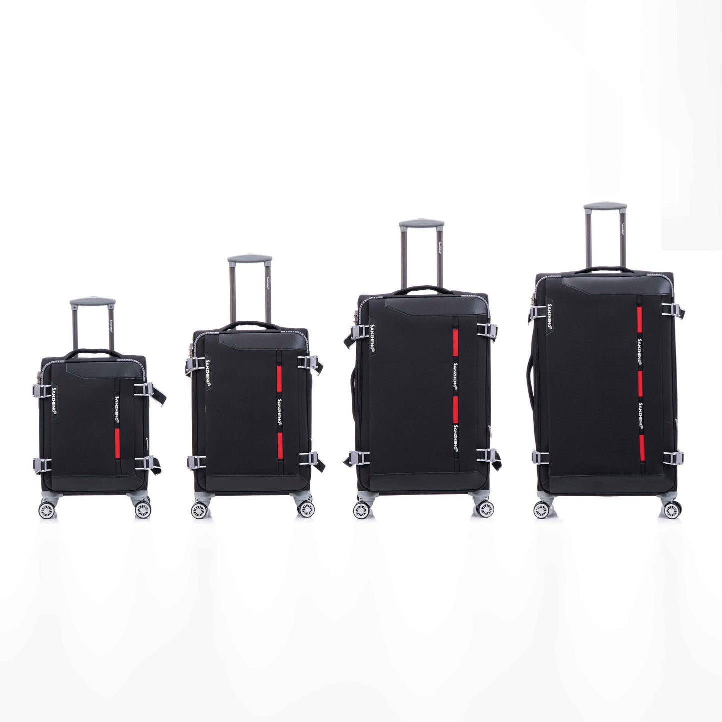 Softside Upright Luggage Set , Lightweight,4-Piece (20//24/28/32)