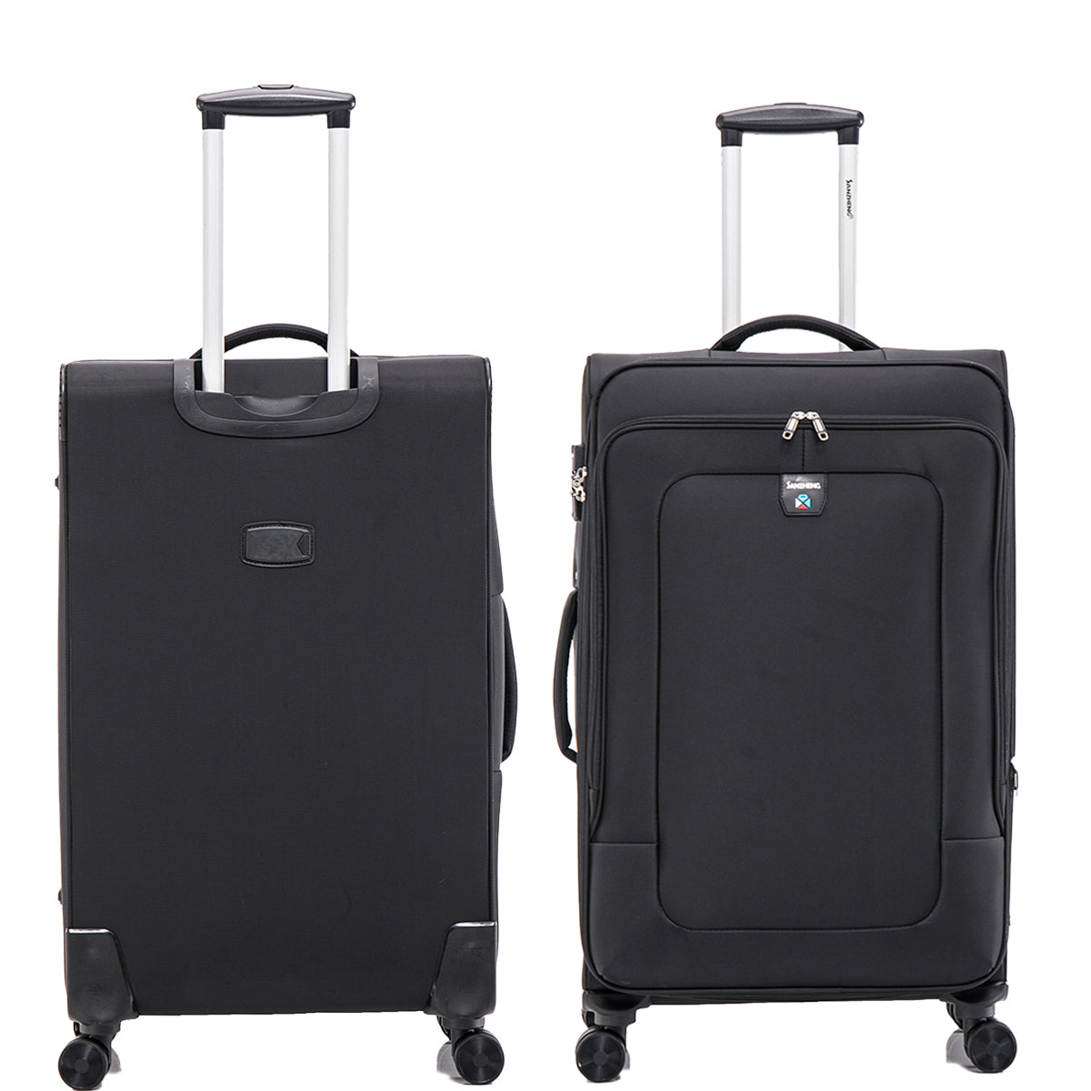 Four-piece fabric luggage set,  suitcase for travel, school and business trip (20/24/28/32in)