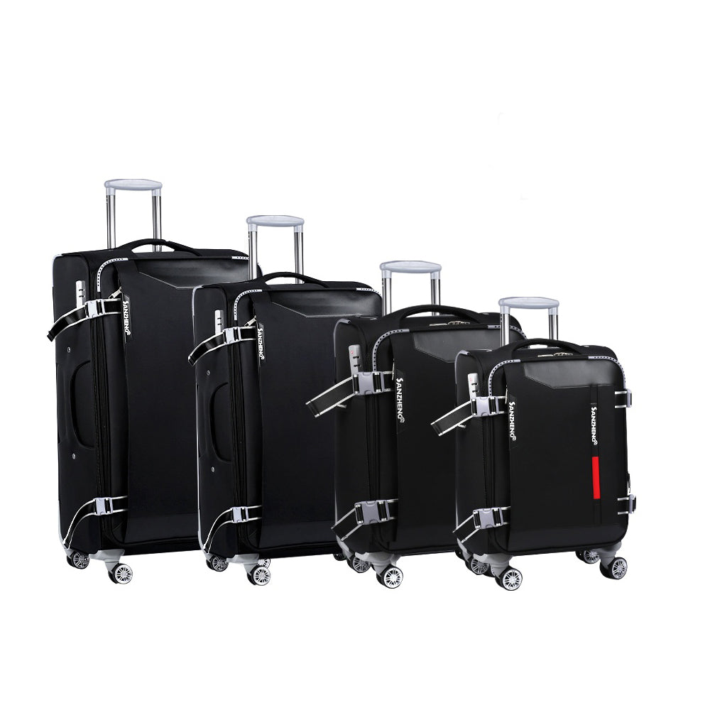 Softside Upright Luggage Set , Lightweight,4-Piece (20//24/28/32)